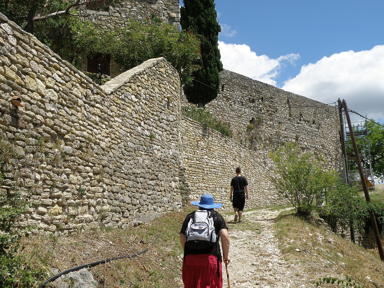 Ruines du Château d'Entrechaux